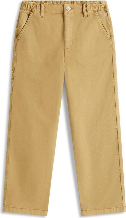 Tommy Hilfiger relaxed casual broek zand