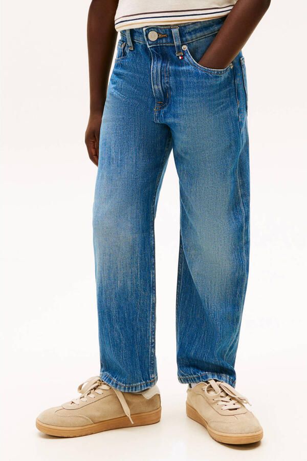 Tommy Hilfiger Relaxed straight leg jeans medium blue denim - Foto 3