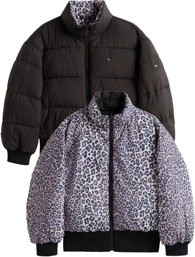 Tommy Hilfiger Tweezijdig te dragen jack REVERSIBLE STRIPE PUFFER BOMBER - Foto 2