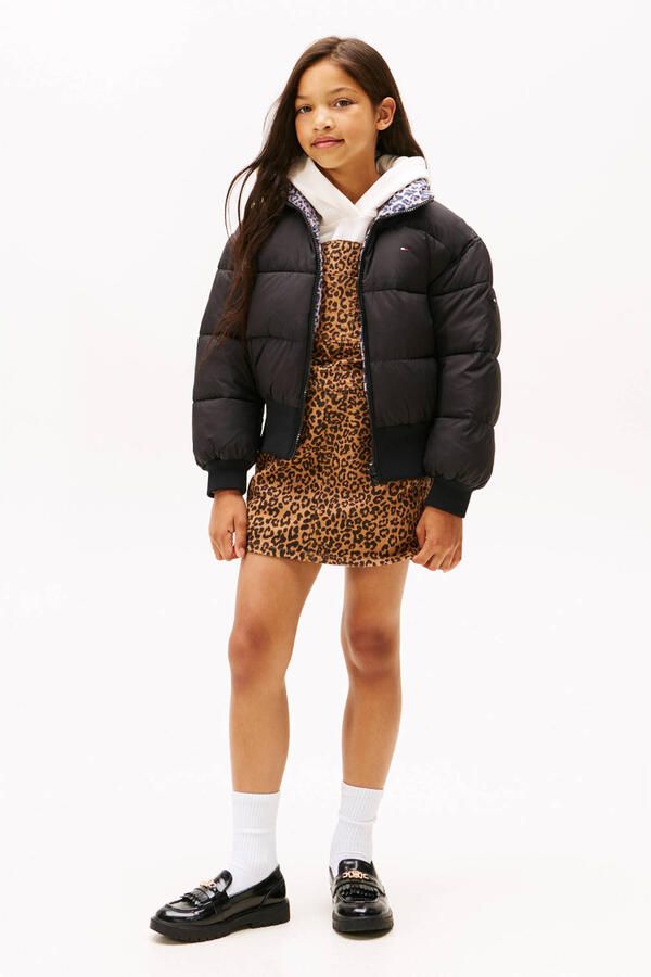 Tommy Hilfiger Tweezijdig te dragen jack REVERSIBLE STRIPE PUFFER BOMBER - Foto 1