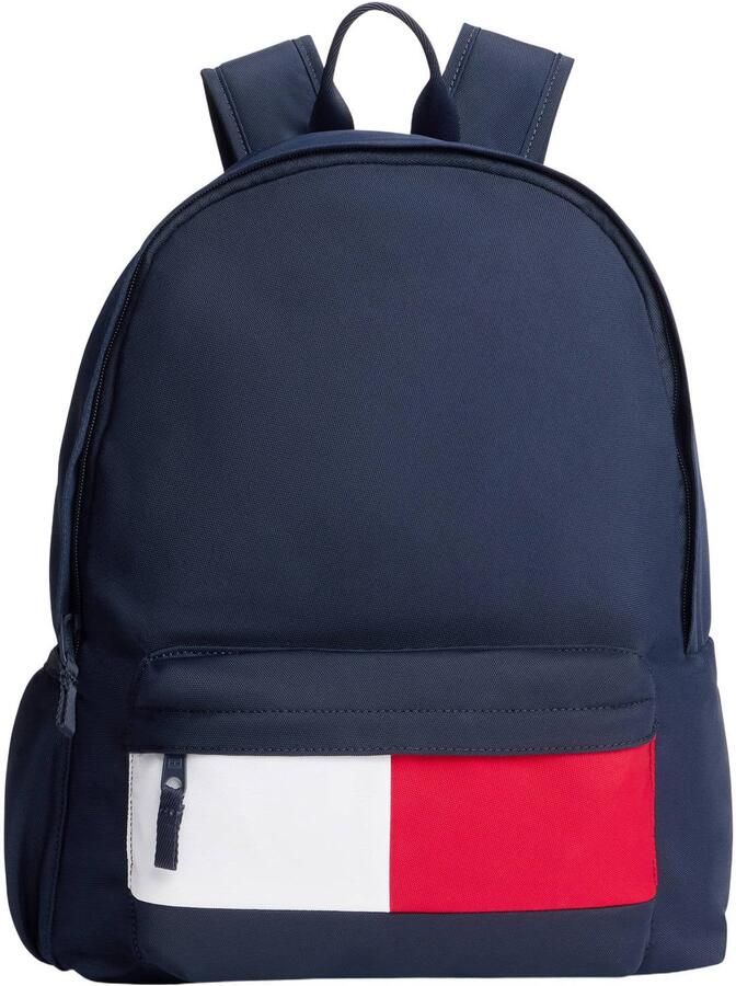 Tommy Hilfiger rugzak donkerblauw Polyester Meerkleurig
