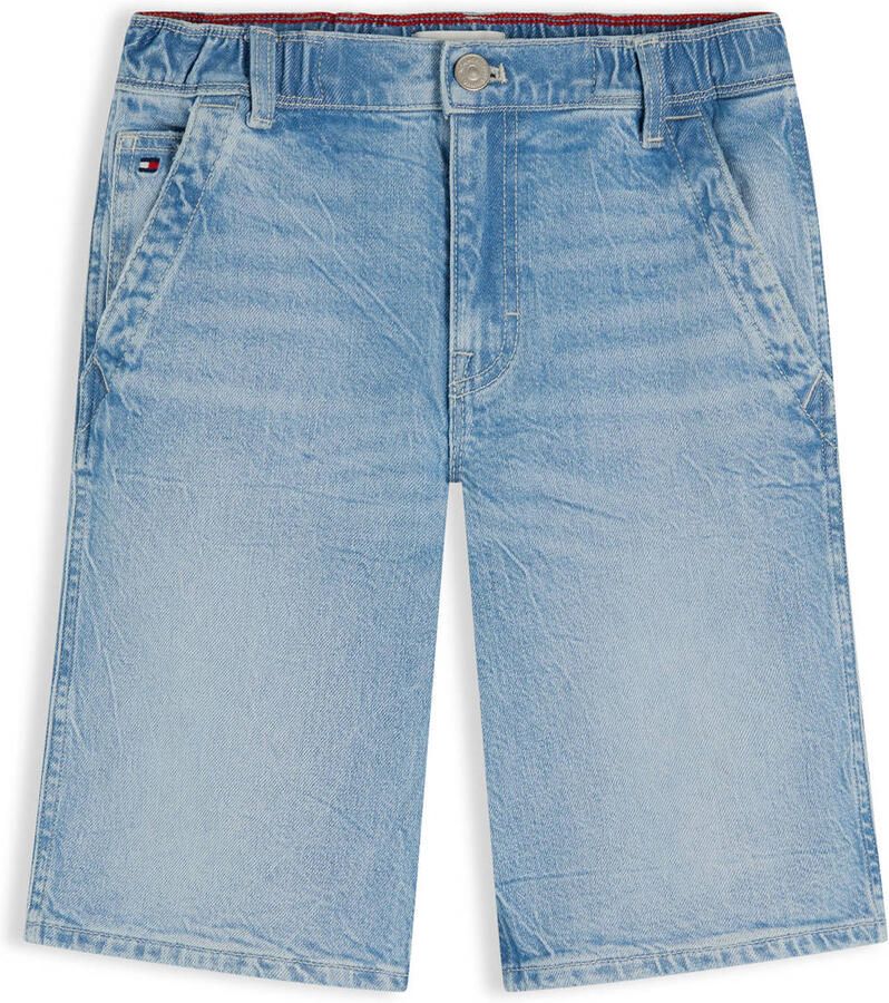 Tommy Hilfiger Sailor baggy denim short lichtblauw