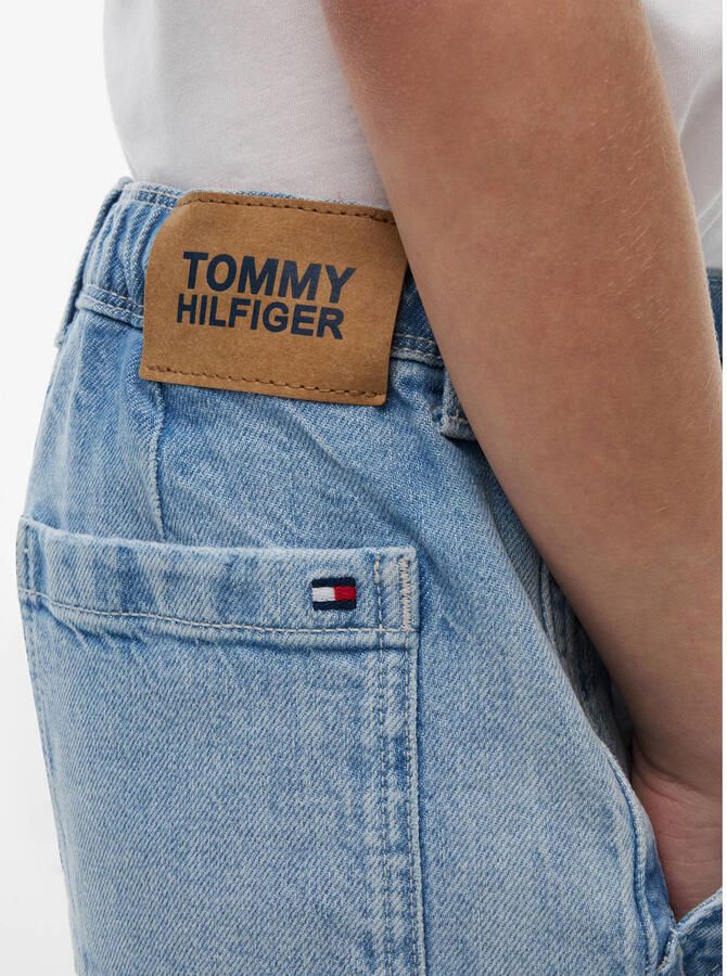 Tommy Hilfiger Sailor baggy denim short lichtblauw - Foto 2