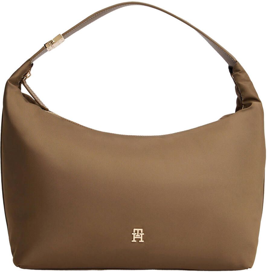 Tommy Hilfiger schoudertas TH Go Hobo olijfgroen