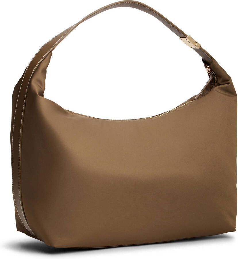 Tommy Hilfiger schoudertas TH Go Hobo olijfgroen - Foto 3