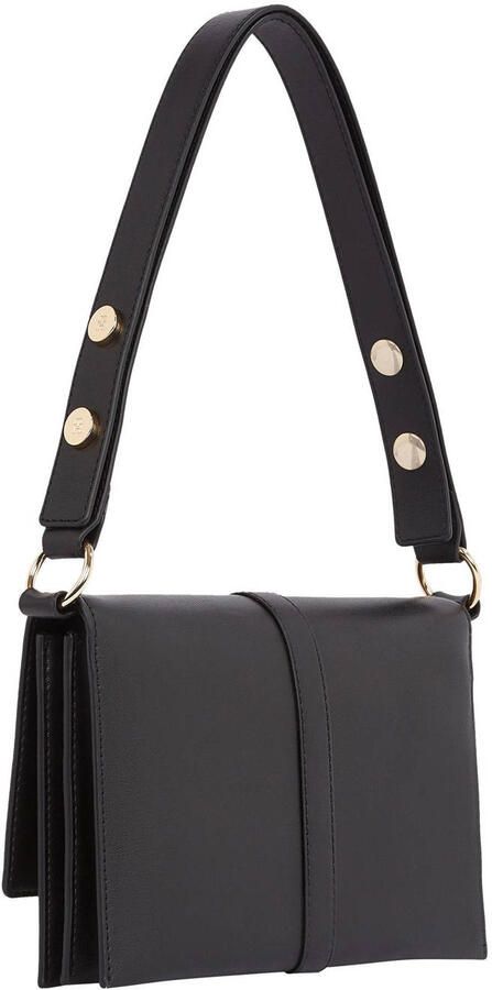 Tommy Hilfiger Schoudertas TH HERITAGE SHOULDER BAG dames avondtas clutch mini bag handtas goudkleurige details - Foto 2