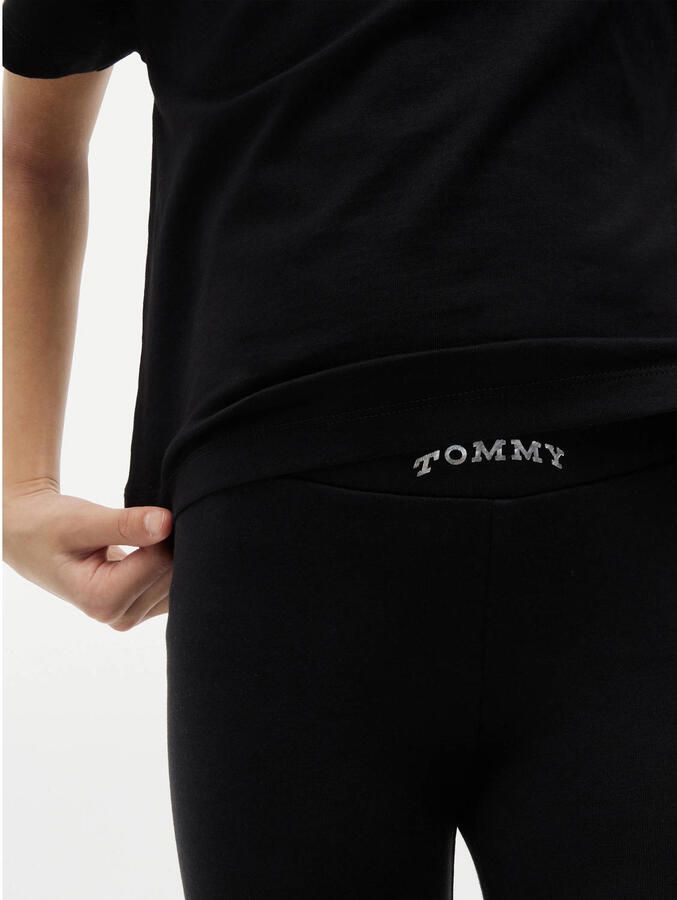 Tommy Hilfiger legging en T-shirt set met logo zwart - Foto 3