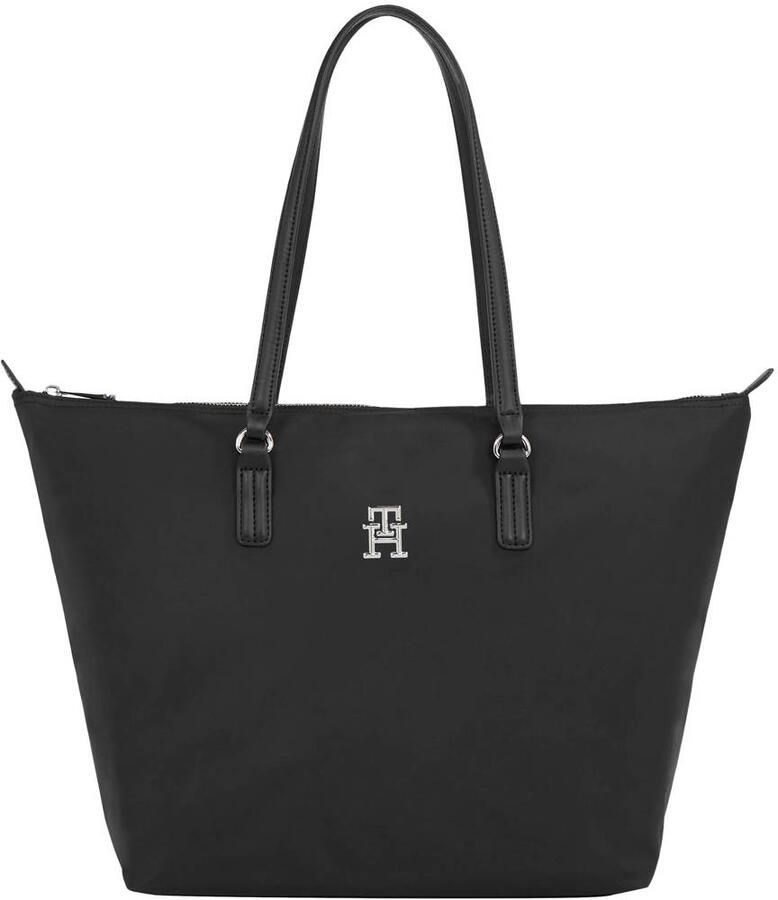 Tommy Hilfiger Tote bag met labelapplicatie model 'POPPY' - Foto 3