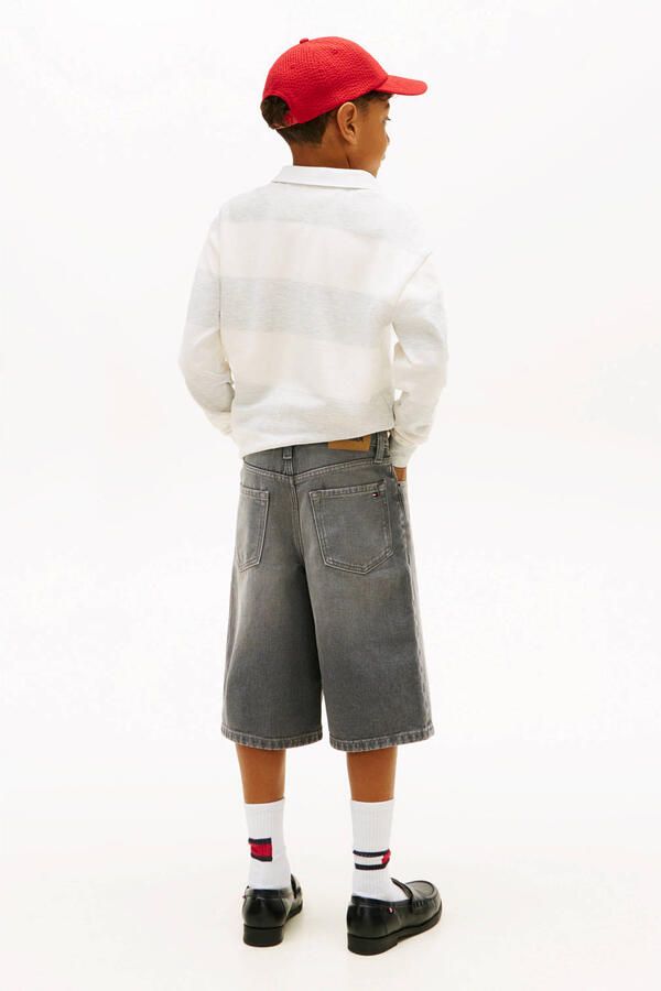 Tommy Hilfiger Teens regular fit korte jeans met 5-pocketmodel - Foto 3