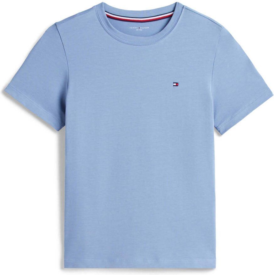 Tommy Hilfiger shortama donkerblauw lichtblauw