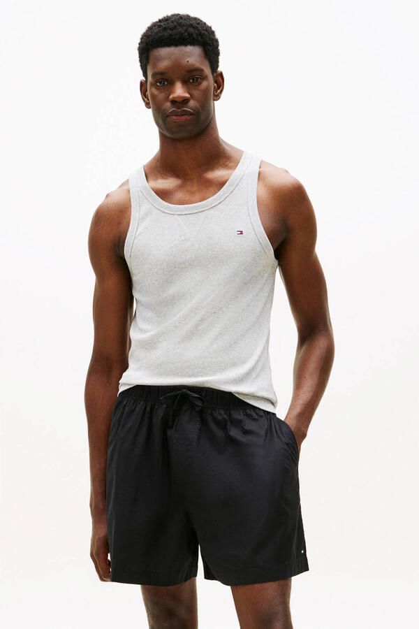 Tommy Hilfiger shortama grijs zwart - Foto 2