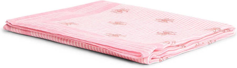 Tommy Hilfiger sjaal TH Script Monogram roze - Foto 3