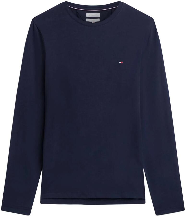 Tommy Hilfiger Extra slim fit shirt met lange mouwen en labelstitching
