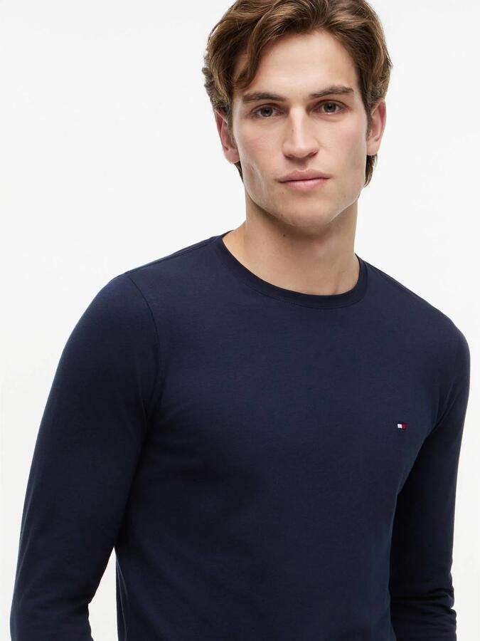Tommy Hilfiger Extra slim fit shirt met lange mouwen en labelstitching - Foto 2