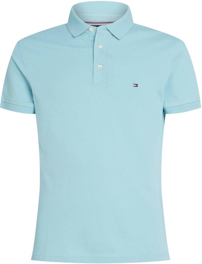 Tommy Hilfiger Slim fit poloshirt van een mix van katoen en elastaan - Foto 2