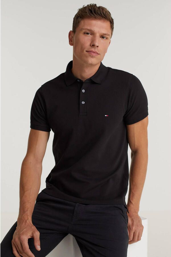 Tommy Hilfiger Poloshirt 1985 SLIM POLO met borduursel en piquékwaliteit - Foto 8