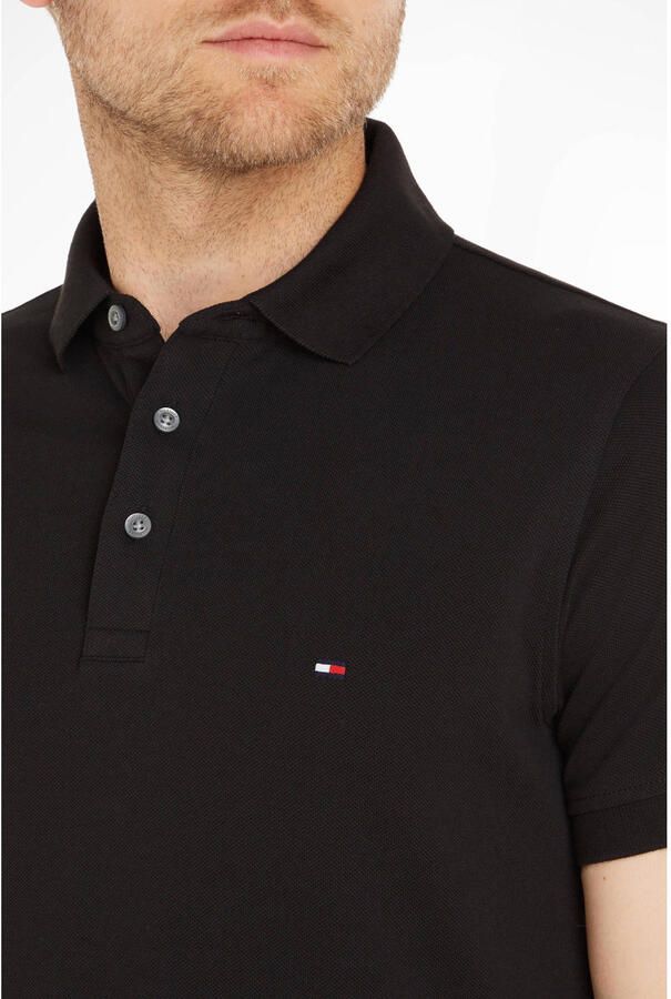 Tommy Hilfiger Poloshirt 1985 SLIM POLO met borduursel en piquékwaliteit - Foto 6