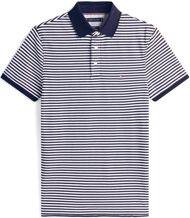 Tommy Hilfiger Slim fit poloshirt van een mix van katoen en elastaan - Foto 3