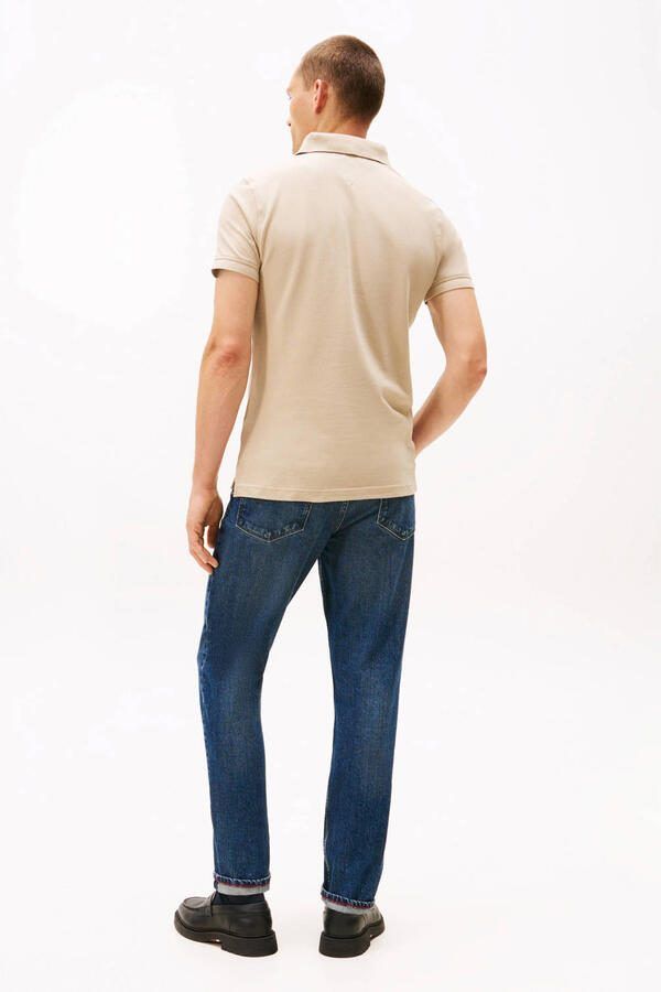 Tommy Hilfiger Poloshirt 1985 SLIM POLO met borduursel en piquékwaliteit - Foto 4