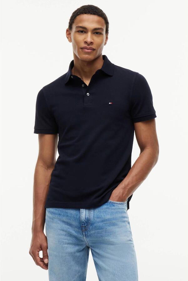 Tommy Hilfiger Poloshirt 1985 SLIM POLO met borduursel en piquékwaliteit - Foto 10