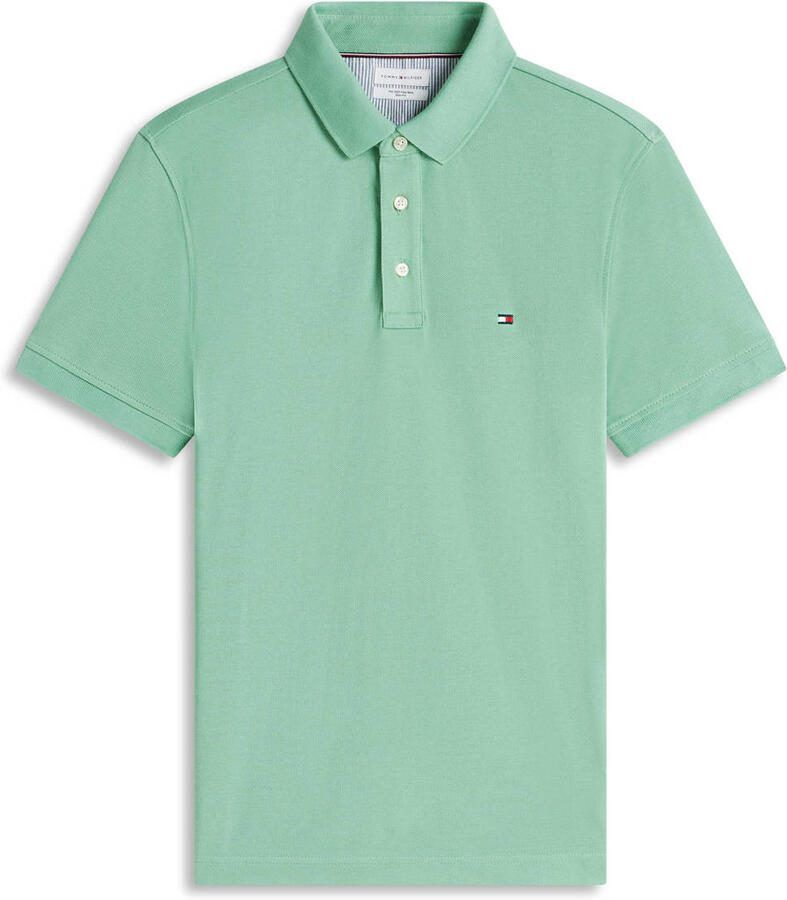 Tommy Hilfiger slim polo groen