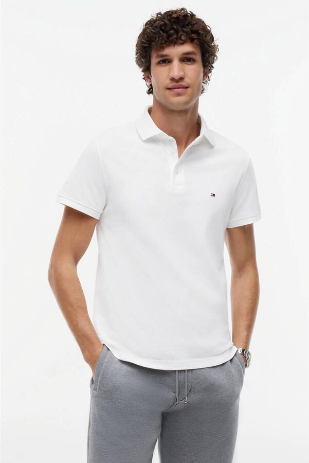 Tommy Hilfiger Poloshirt 1985 SLIM POLO met borduursel en piquékwaliteit - Foto 6
