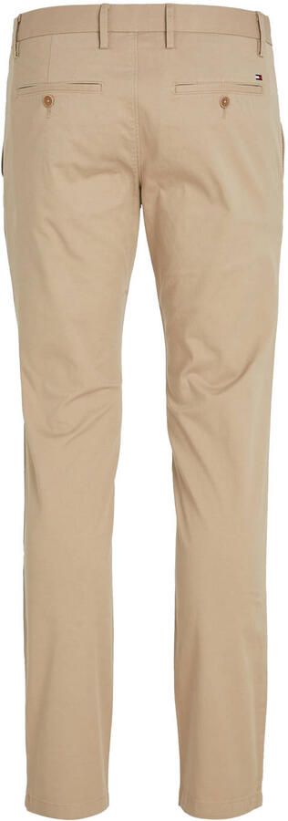 Tommy Hilfiger slim straight fit chino CORE BLEECKER 1985 met katoen batique khaki - Foto 2