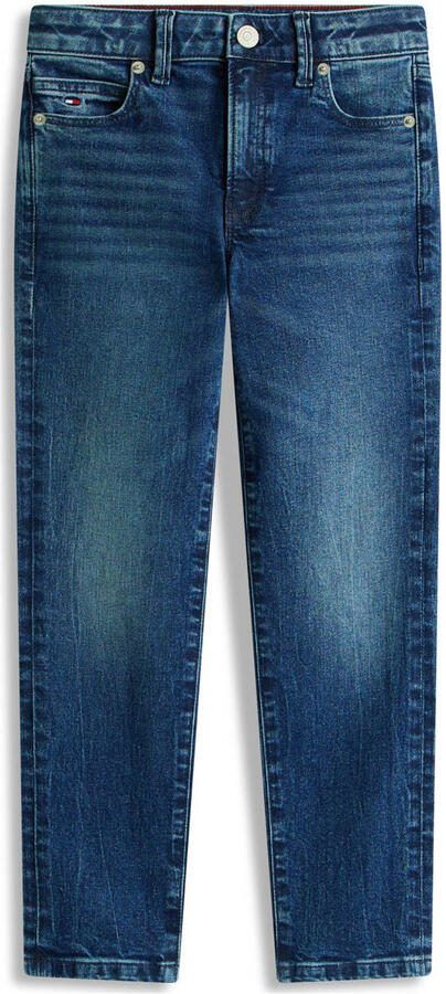 Tommy Hilfiger Teens Straight fit jeans van katoenmix