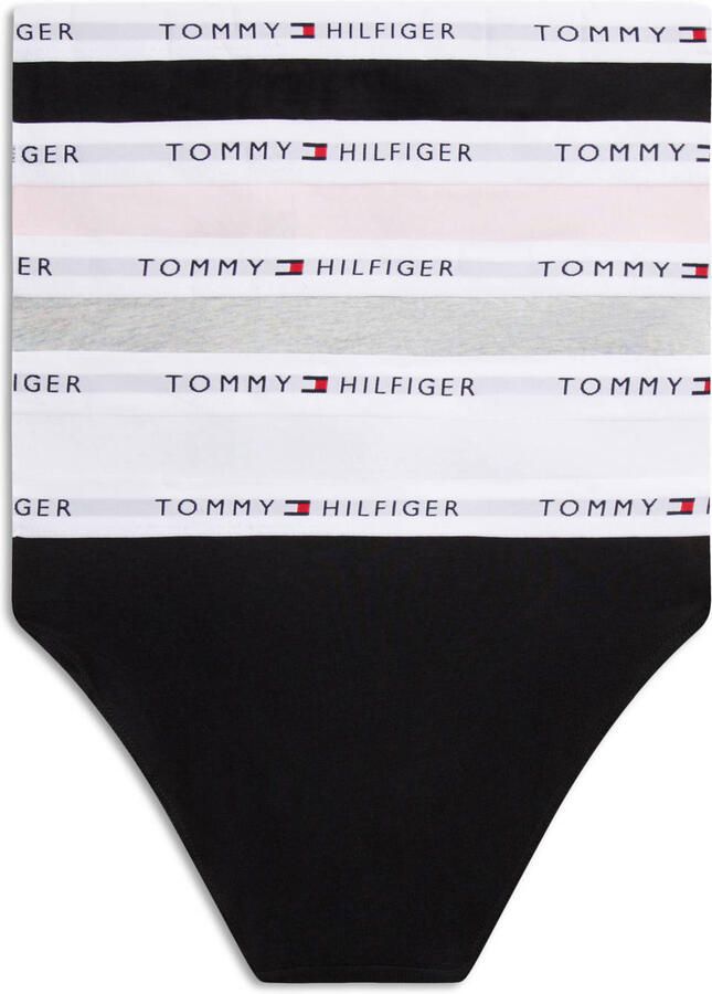 Tommy Hilfiger slip zwart multicolor (set van 5) - Foto 2