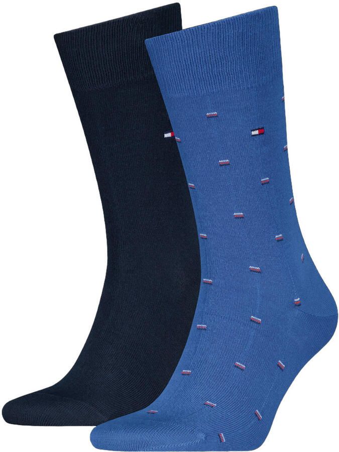 Tommy Hilfiger sokken blauw (set van 2)