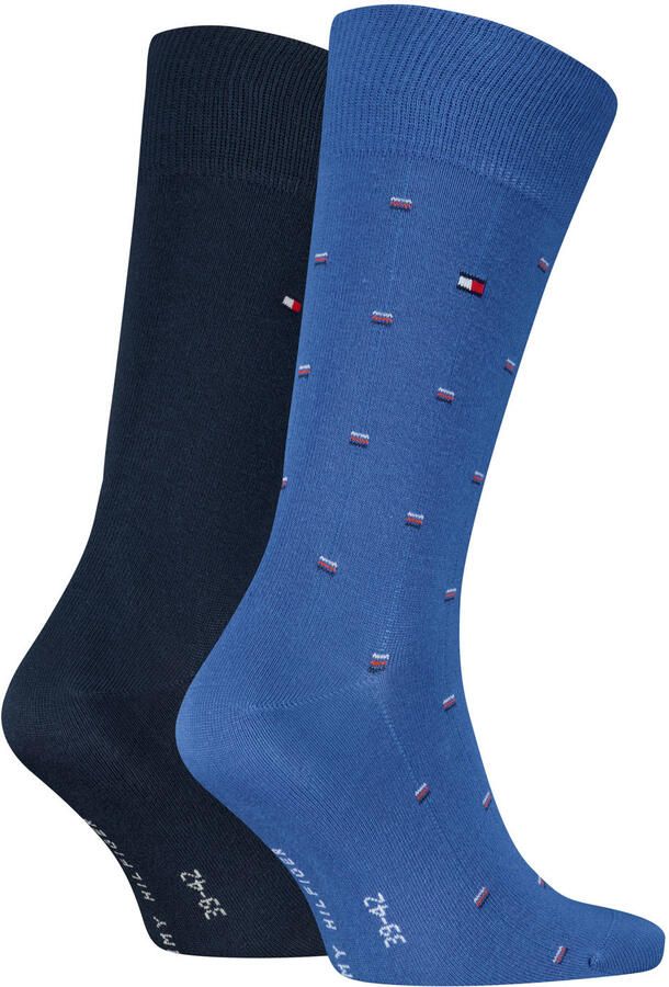 Tommy Hilfiger sokken blauw (set van 2) - Foto 2