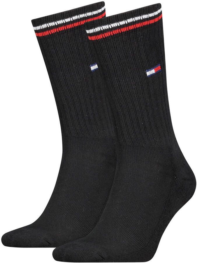 Tommy Hilfiger Sokken TH UNI TJ SOCK 2P ICONIC Versterkte hiel en teen voor extra duurzaamheid (2 paar)