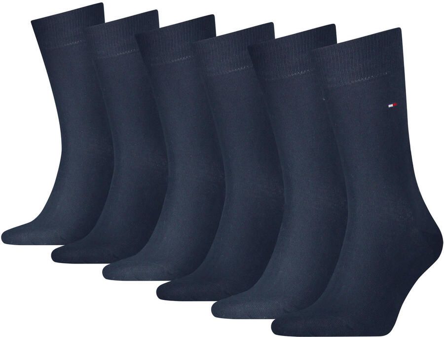 Tommy Hilfiger Sokken TH MEN SOCK 6P ECOM Gekamd katoen ademend drukvrije tailleband (set 6 paar 6 paar) - Foto 2