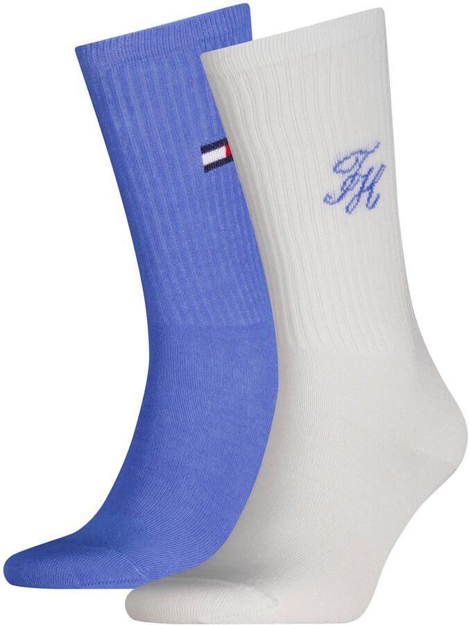 Tommy Hilfiger Kousen van katoenmix in een Set van 2