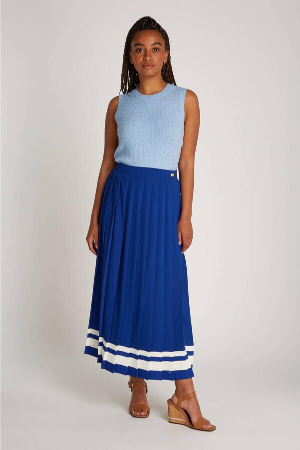 Tommy Hilfiger Spencer van wolmix met kabelpatroon