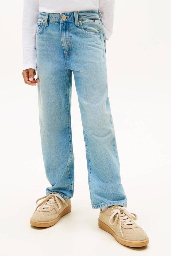 Tommy Hilfiger straight leg jeans light blue denim - Foto 3