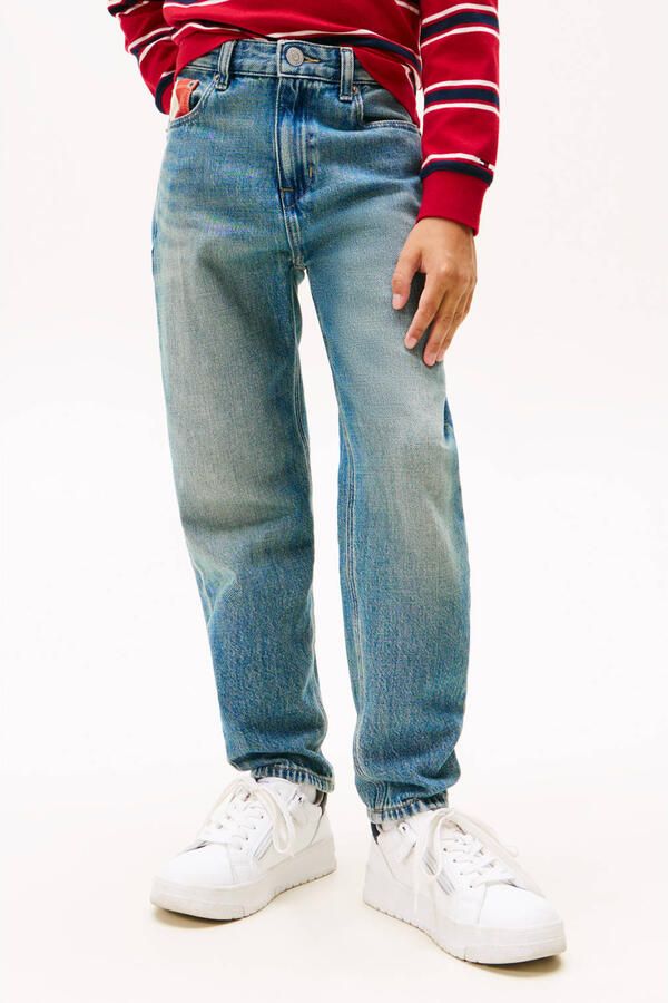 Tommy Hilfiger straight leg jeans medium blue denim - Foto 2