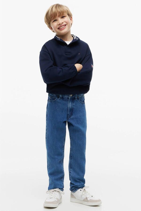 Tommy Hilfiger straight leg jeans mediumblauw - Foto 2