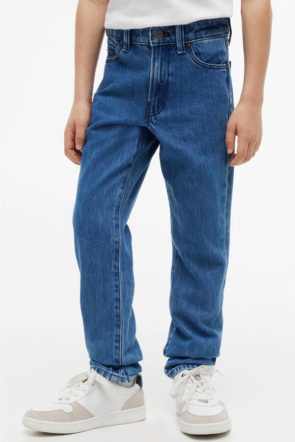 Tommy Hilfiger straight leg jeans mediumblauw - Foto 3
