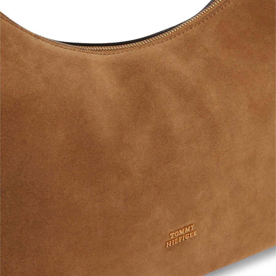 Tommy Hilfiger Handtas met handvat van echt suède met labeldetail - Foto 2