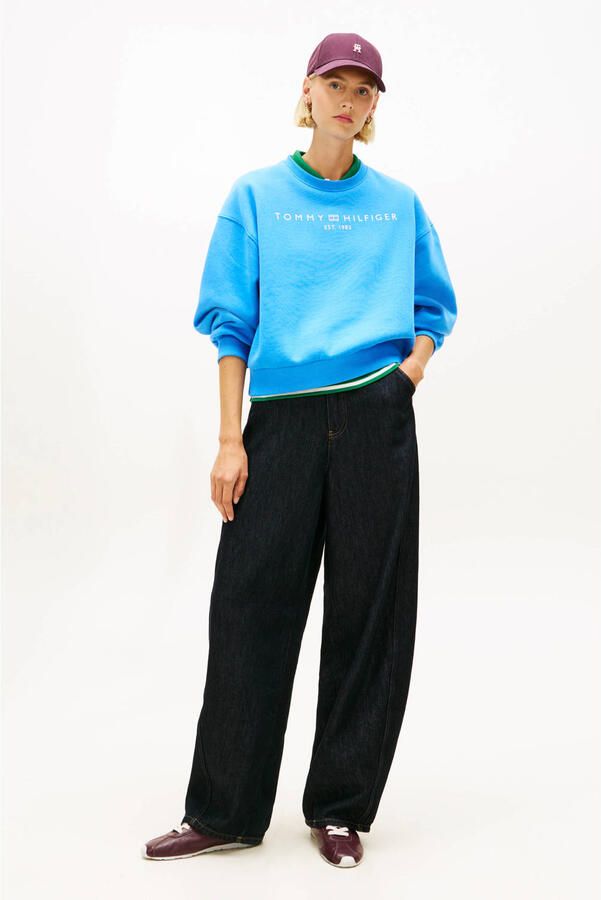 Tommy Hilfiger sweater blauw - Foto 3