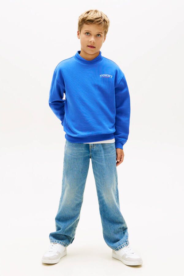 Tommy Hilfiger Teens regular fit sweatjack van katoenmix - Foto 3