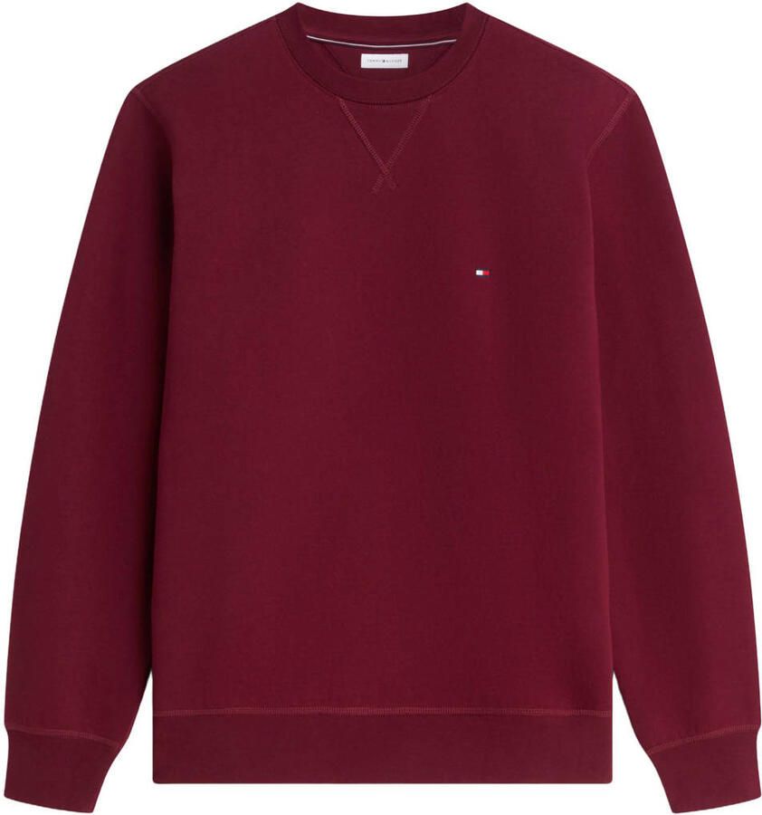 Tommy Hilfiger Regular fit sweatshirt van puur katoen met gestikt logo