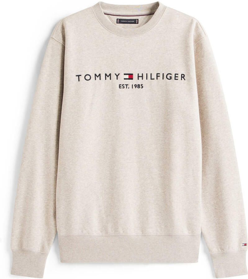 Tommy Hilfiger Sweatshirt TOMMY LOGO SWEATSHIRT met ronde hals en borduursel - Foto 3