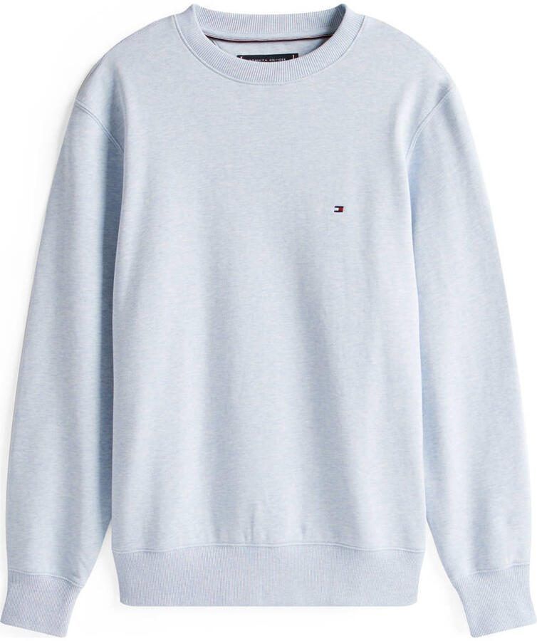 Tommy Hilfiger sweater ESSENTIAL TERRY lichtblauw