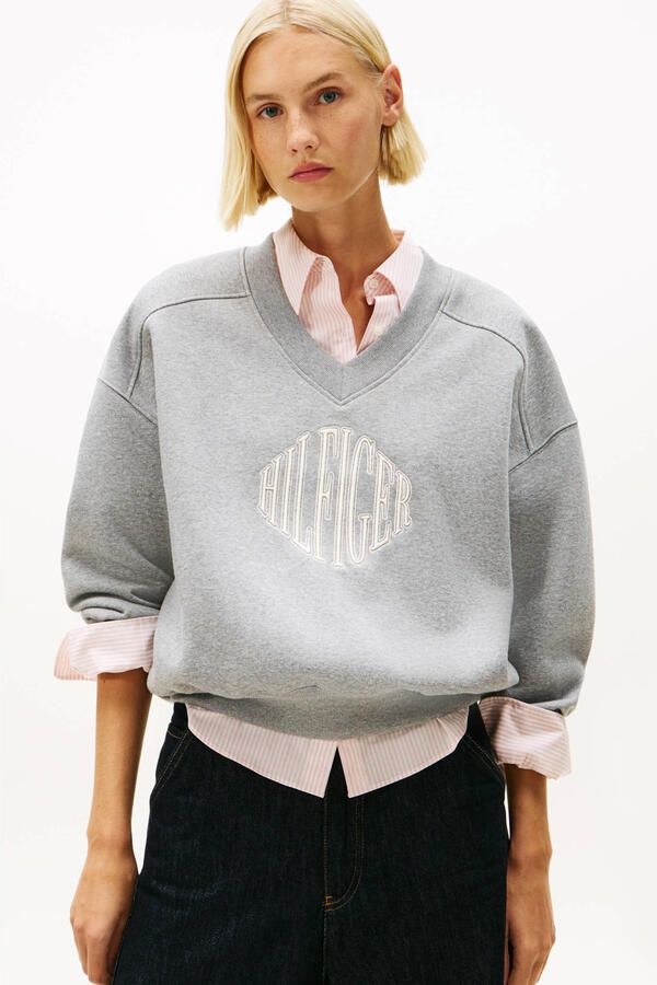 Tommy Hilfiger sweater grijs - Foto 2