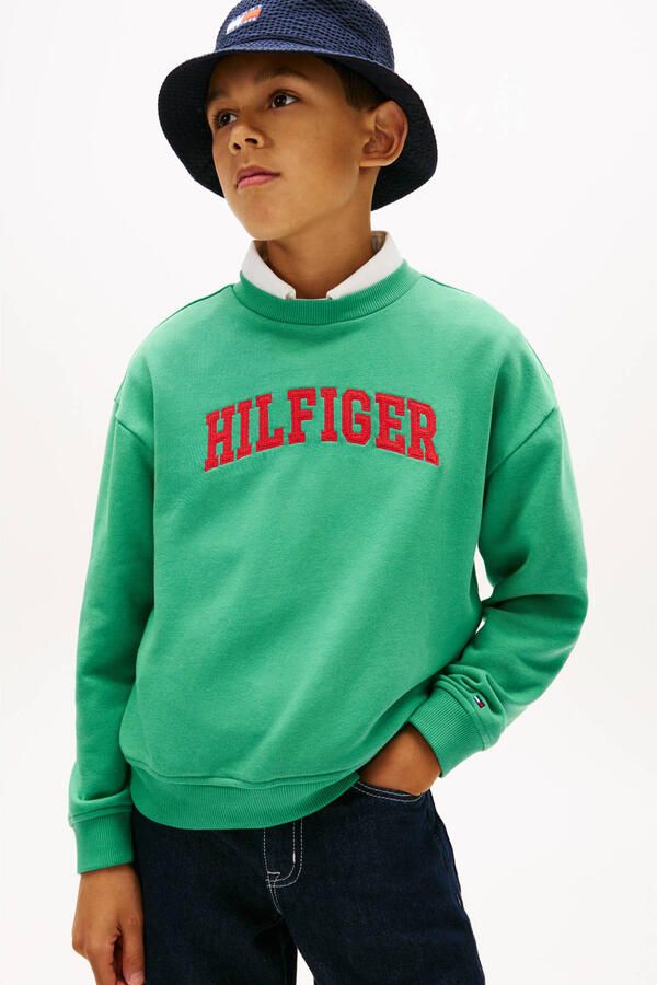 Tommy Hilfiger Teens regular fit sweatshirt van katoenmix - Foto 2