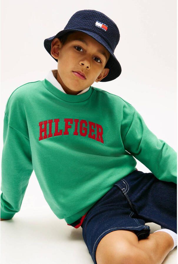Tommy Hilfiger Teens regular fit sweatshirt van katoenmix - Foto 2