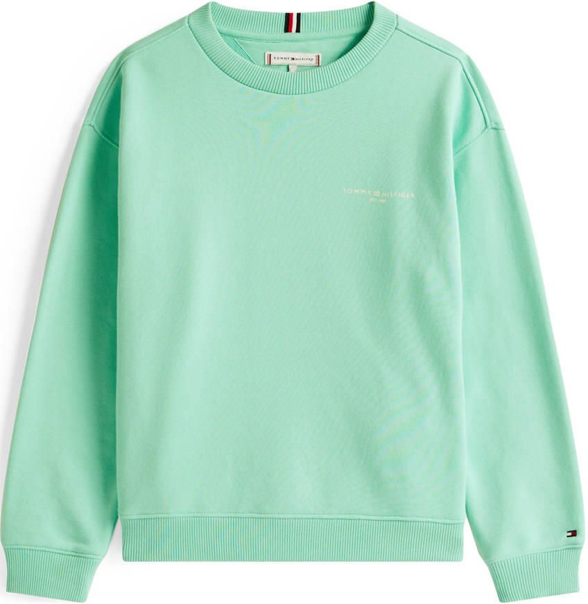 Tommy Hilfiger sweater lichtgroen