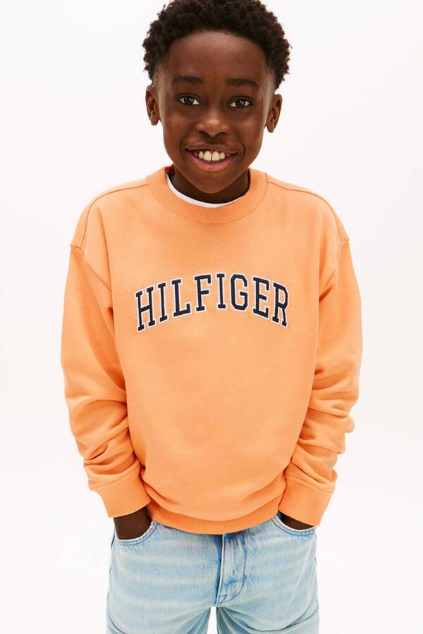 Tommy Hilfiger sweater oranje - Foto 3